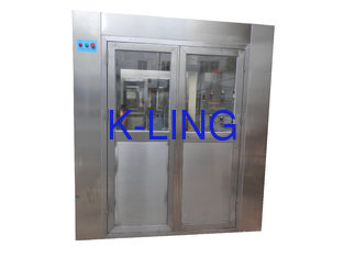 Ruang Shower Udara Stainless Steel Otomatis Untuk Semikonduksi, HEPA Filtered