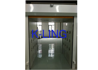 Pharmaceutical Class 100 Shower Air Cleanroom Dengan Pintu Bergulir Cepat