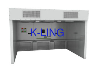 Booth Dispensing Filtrasi Tiga Langkah Dengan Kecepatan Udara Disesuaikan