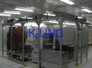 Booth Aliran Lamianr Vertikal Dengan Bingkai Stainless Steel 304 ISO7