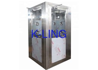 L Type Arah Pintu Cleanroom Air Shower Untuk 2 Orang