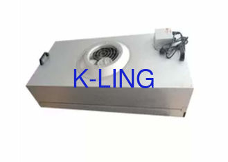 Ruang Bersih Unit Filter Kipas Hepa Coil Filtered Exhaust Fan Galvanized Plate