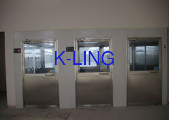 Three Blowing Side H13 Clean Room Air Shower Tunnel Sertifikasi CE
