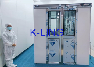 GMP 380V SS Clean Room Air Shower System Dengan Centrifugal Fan CE Sertifikasi
