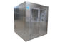 SUS304 / 201 Cleanroom Air Shower Dengan Peralatan Filter HEPA Untuk Teknik Biologis