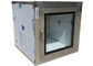 Animal Research Lab SS201 Cleanroom Pass Box Dengan Lampu Sterilisasi Antibakteri