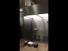 Panel Sandwich Tahan Api Ruang Bersih Softwall Dengan Pintu Kedap Udara Baja