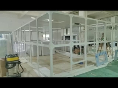 Modular Clean Booth Dengan Efisiensi Sistem Filtrasi HEPA