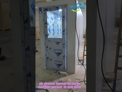 Pembersih kamar personil Air Shower terowongan untuk kontrol dekontaminasi