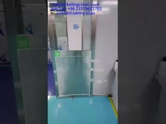 Pintu geser Kamar Bersih Air Shower Untuk Kamar Kering Aliran udara 1300 M3/H