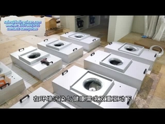 Unit Filter Kipas Standar/Disesuaikan Dengan Filter HEPA Tipe 50W Konsumsi Daya