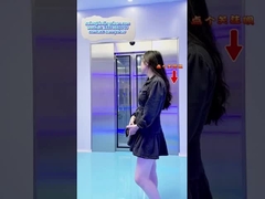 Pintu Induksi Otomatis Barang Air Shower Terowongan Tiga - Sisi Disesuaikan