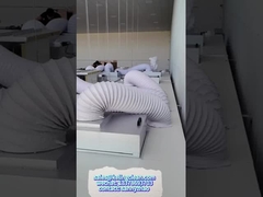 Ruang Bersih Dinding Lunak Portabel Kelas 100 Untuk Industri Semikonduktor