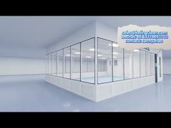 PLC Control Kelas 100 Softwall Clean Room Ukuran Disesuaikan Dengan Garansi 1 Tahun