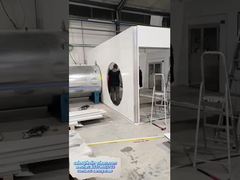 Kelas 100000 Kamar Bersih Dinding Lembut Bebas debu Dengan FFU