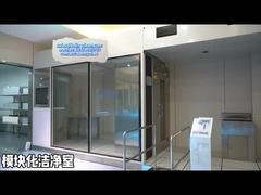 Fleksibel dan bergerak Kelas 100 Laminar aliran Booth Dalam Farmasi