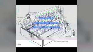 Ruang bersih modular 40HC