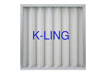 Ukuran Kustom Filter Udara Panel Lipit Kawat Dilas G1 G2 G3 G4 Efisiensi Bingkai Logam