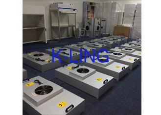 Unit Filter Kipas 220VAC 50Hz Filter HEPA Untuk Membersihkan Kamar Ukuran Standar