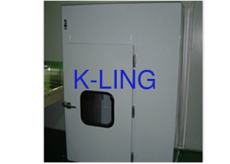 Powder Coated Cold Rolled Steel Powder Coated Air Shower Pass Box Dengan Penanda KEL