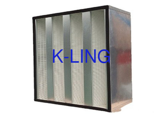 Ultra Kapasitas V Bank Air Filter Dengan Media Serat Kaca Superior