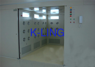 PLC dikendalikan Air Shower Tunnel Disesuaikan Air Shower Dengan 200 Pa Tekanan
