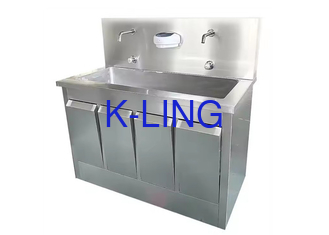 Infrared Induction Medical Hand Wash Sink Dengan Dispenser Sabun Untuk Ruang Bersih