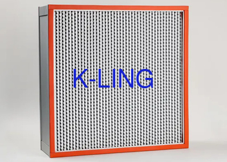 Hepa Filter 99,995% 0.3um HEPA Air Filter dengan AB Glue Seal dan High Temper Resistance
