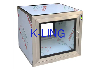 Cleanroom Pass Box Dengan Landing Dan Lifting Didukung Opsi Custom Dan Kunci Aksesoris