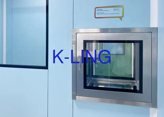 Elektronik Kunci Cleanroom Pass Box Untuk Proses Laser Dan 600 * 600 * 600mm Zona Kerja Internal