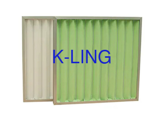 Performa tinggi Merv8 Merv11 Merv13 HVAC Deep Pleated Panel Furnace Air Filters HVAC Air Filters Untuk Unit AC