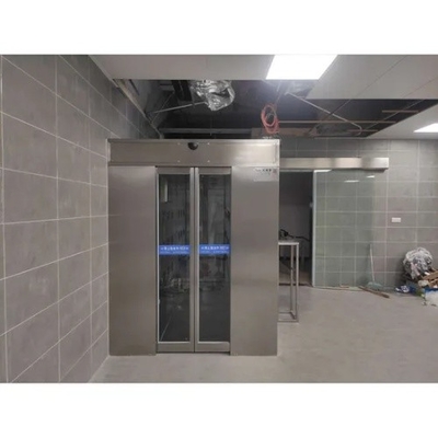 Kamar bersih Air Shower Konfigurasi kipas khusus dan 220V / 50Hz catu daya untuk pemurnian udara kamar bersih