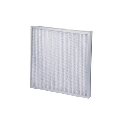 Tingkat Penghapusan Bau 95% Filter Udara Panel Pleated untuk dan Akhirnya Resistensi 150-250