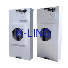 Unit Filter Kipas Kipas 100-1000 Kelas dalam baja berlapis bubuk dan perak untuk efisiensi teratas