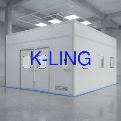 Bahan Lantai PVC Hardwall Cleanroom Relocable Reconfigurable Modular Cleanroom Solusi untuk Lingkungan Terkontrol