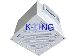 HVAC Air Hepa Filter Box Terminal Perangkat Pemurni Untuk Langit-langit Cleanroom