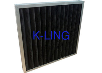 Karbon Aktif Panel Lipit Filter Udara Ac Hepa Filter Pembersih Udara
