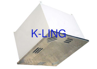 Langit-langit Kamar Duct Filter Box Fan Hepa Filter Untuk Tungku / Farmasi