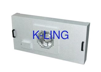 Unit Kipas Filter Hepa Kebisingan Rendah / Peralatan Pembersih Udara Bahan Galvanis FFU