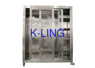 Statis 1500 * 750 * 1800mm Garment Cubicle Assembly / Clean Room Dress Cabinet