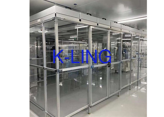 Kelas 100 Laminar Air Flow Cabinet dengan HEPA Filter untuk Softwall Clean Room