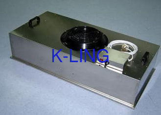 304 Bingkai Stainless Steel HEPA H13 FFU Fan Filter Unit Untuk Pemurnian Udara
