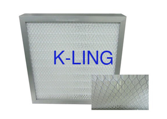 Sistem HVAC Filter Udara Ultrathin H13 H14 Hepa Untuk Ruang Bersih Laboratorium