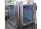 Air Bukti Cleanroom Pass Box L Bentuk Dengan Kunci Elektronik