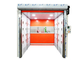 Pharmaceutical Class 1000 Cleanroom Air Shower Dengan Pintu PVC Bergulir Cepat