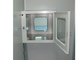 Stainless Steel 304 Kabinet Static Laboratory Cleanroom Transfer Window Dengan Sinar UV