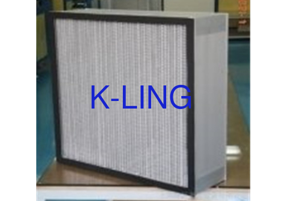 Mini Pleated HEPA Air Filter 99,995% Efisiensi 0,3um 300 CFM Aliran Udara