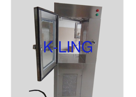 Advanced Polished Air Shower Pass Box Dengan Pre Filter Dan Efisiensi Filter HEPA