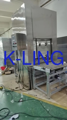 Mini Pleats HEPA Filter Air Shower Efisiensi Aliran Udara Dengan Microelectronic Control Board