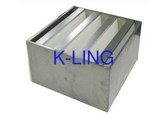 Ultra Kapasitas V Bank Air Filter Dengan Media Serat Kaca Superior